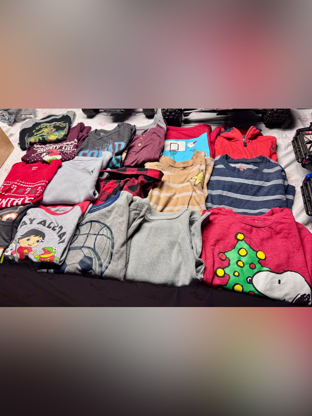 Kids 6/7 Long-Sleeve Shirt Bundle